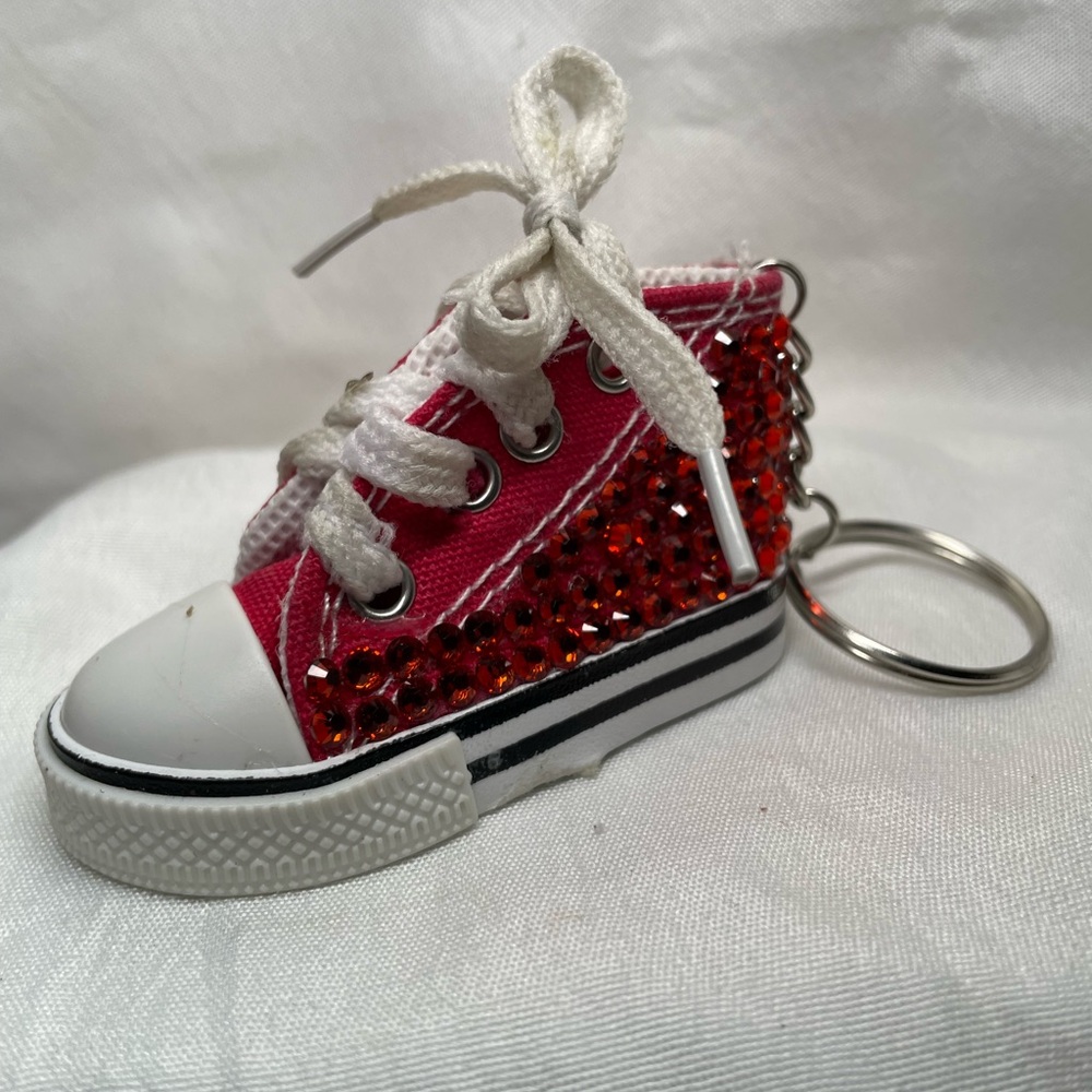 Red Sneaker Keychain